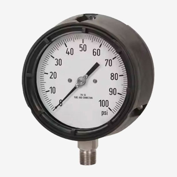 Phenolic Case Safety Pressure Gauge Saudi Arabia
